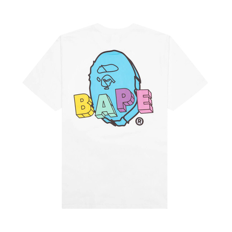 A BATHING APE® BAPE Popsicle Tee 'White' outlook