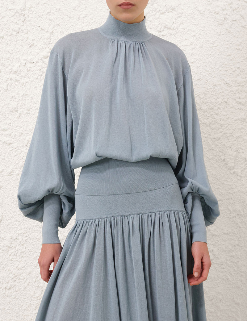 Zimmermann HYPNOTIC GATHERED BILLOW TOP outlook