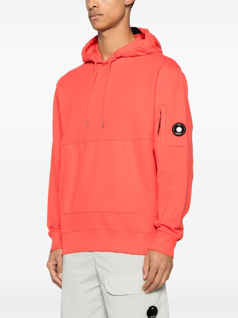 Lens-detailed hoodie - 3