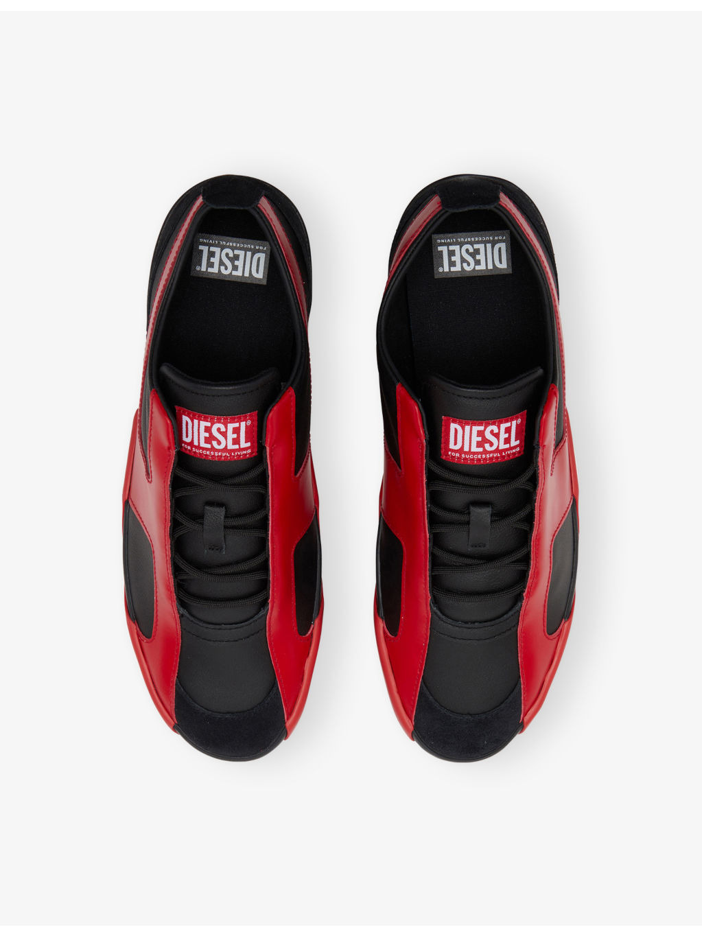 S-Slante-D Leather Trainers - 3