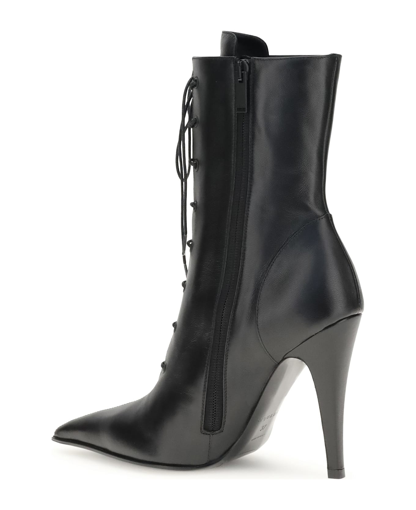 Leather Ankle Boots - 3