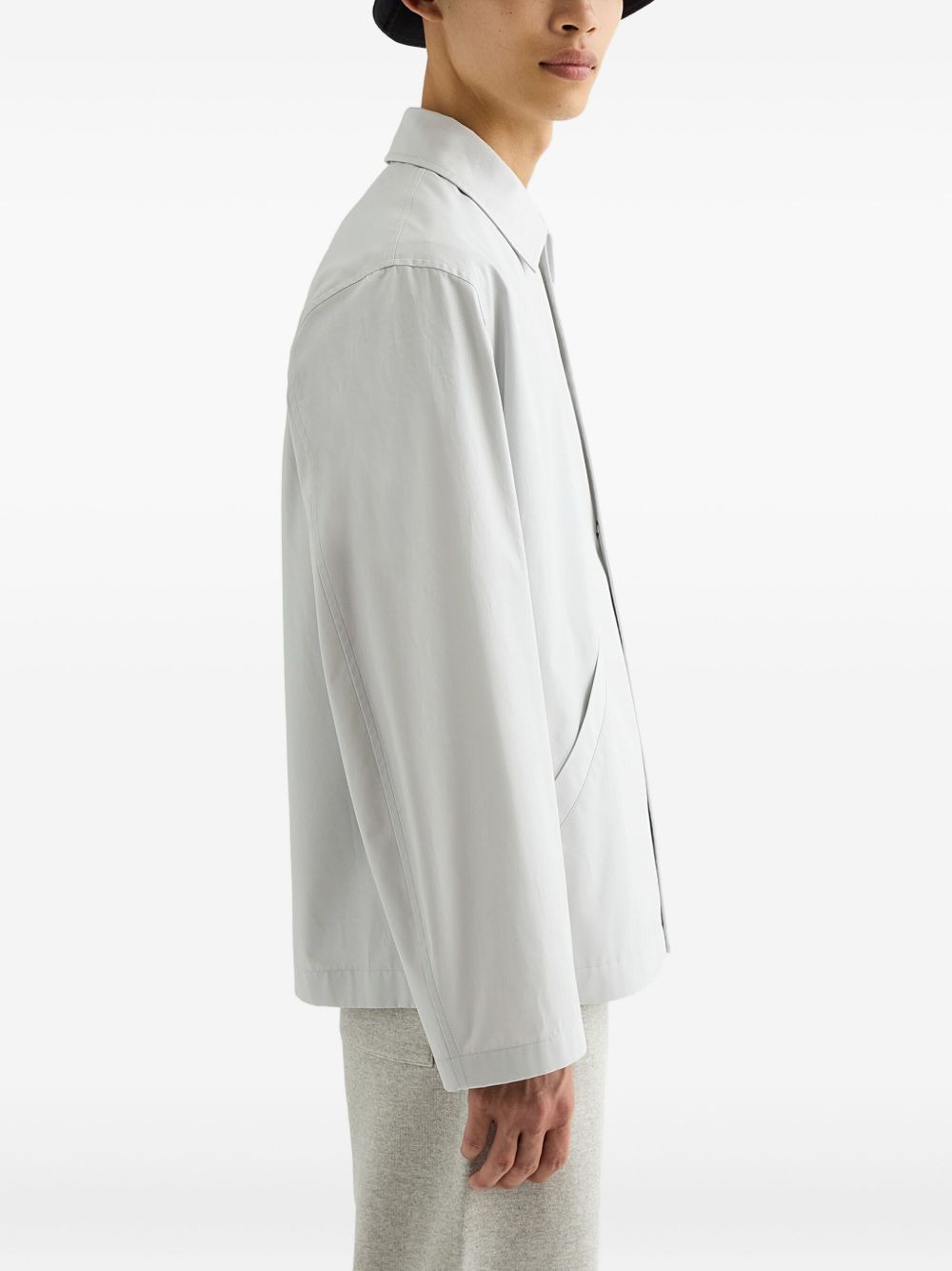 logo-print jacket - 2