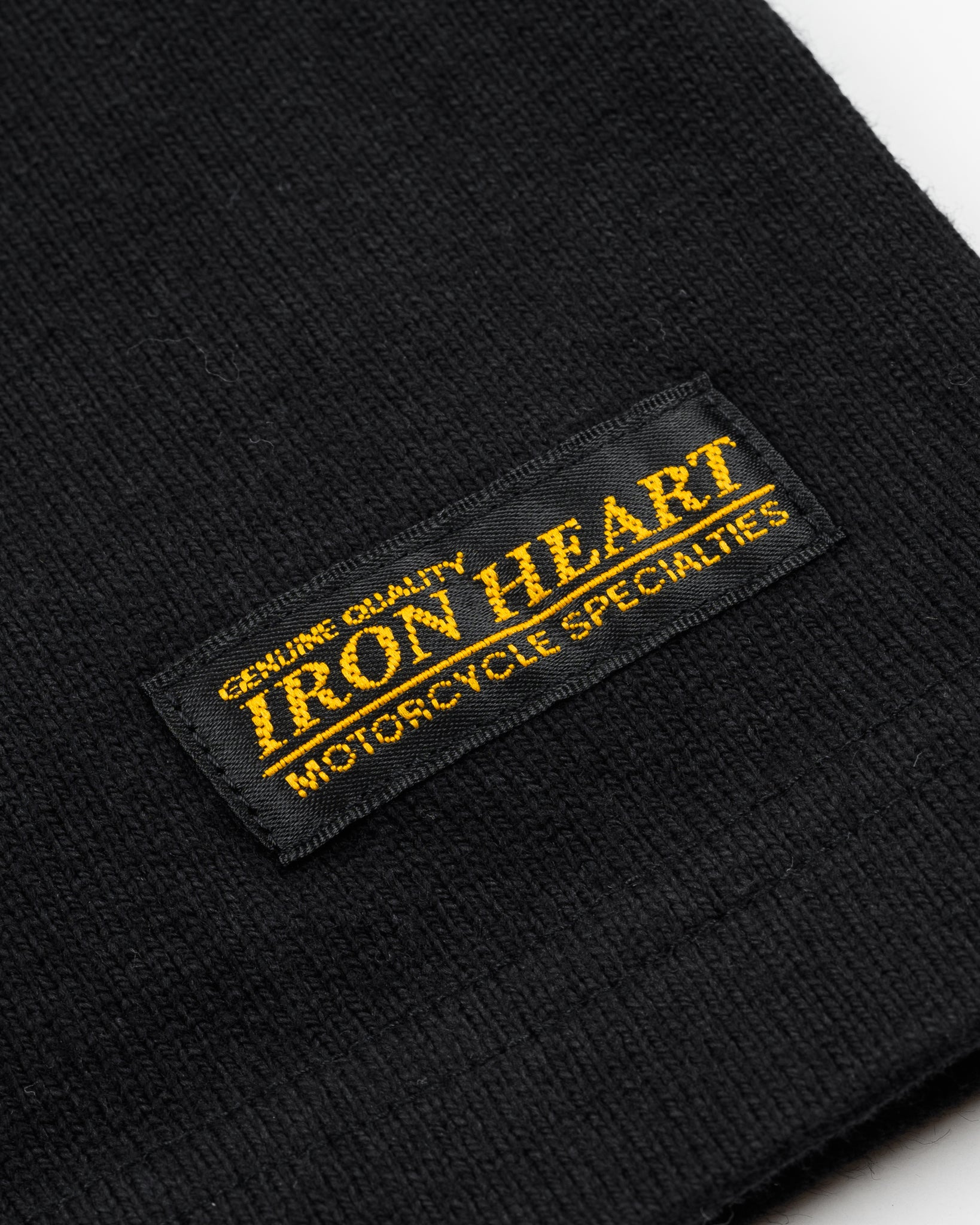 IHTL-1501-BLK 11oz Cotton Knit Long Sleeved Crew Neck Sweater - Black - 8