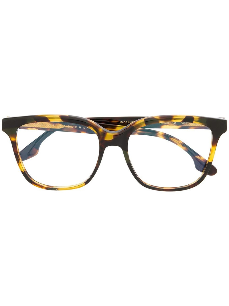 rectangular tortoiseshell glasses 1