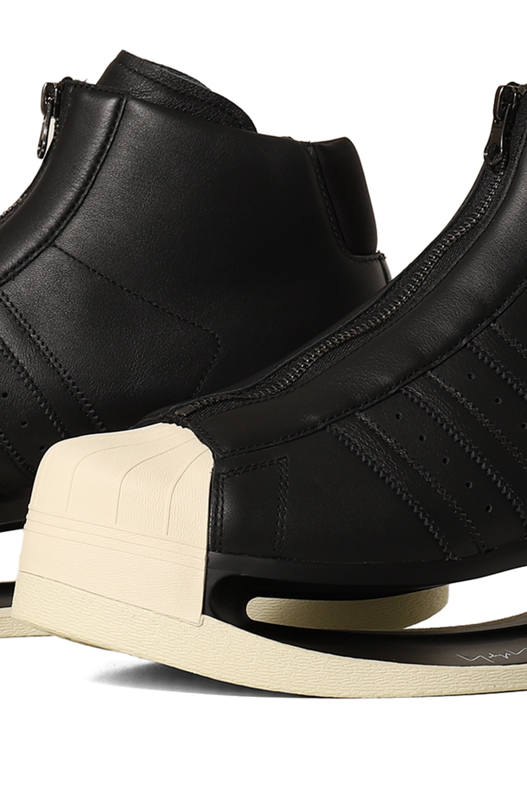 Y-3 GENDO PRO MODEL / BLK BLK CREWHT - 9
