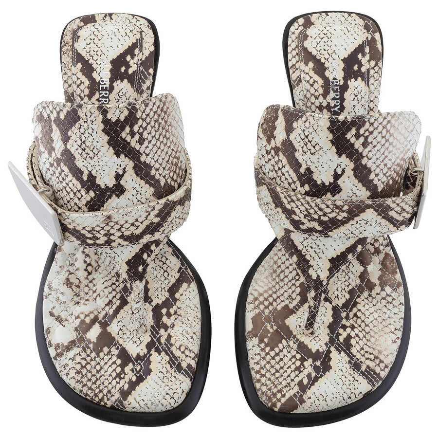 Burberry Equestrian Knight Motif Bay Sandals - 3