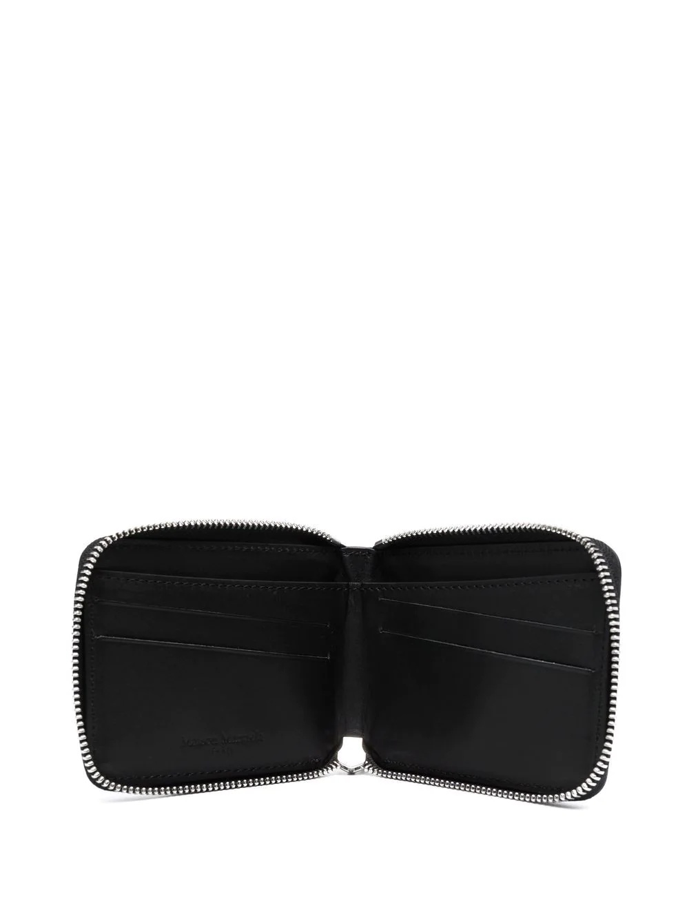 zip-around leather wallet - 3