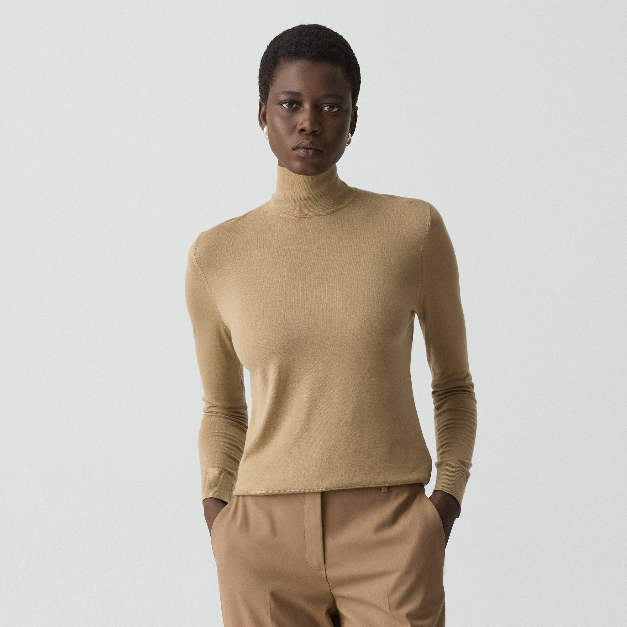 Turtleneck Sweater in Regal Wool - 2