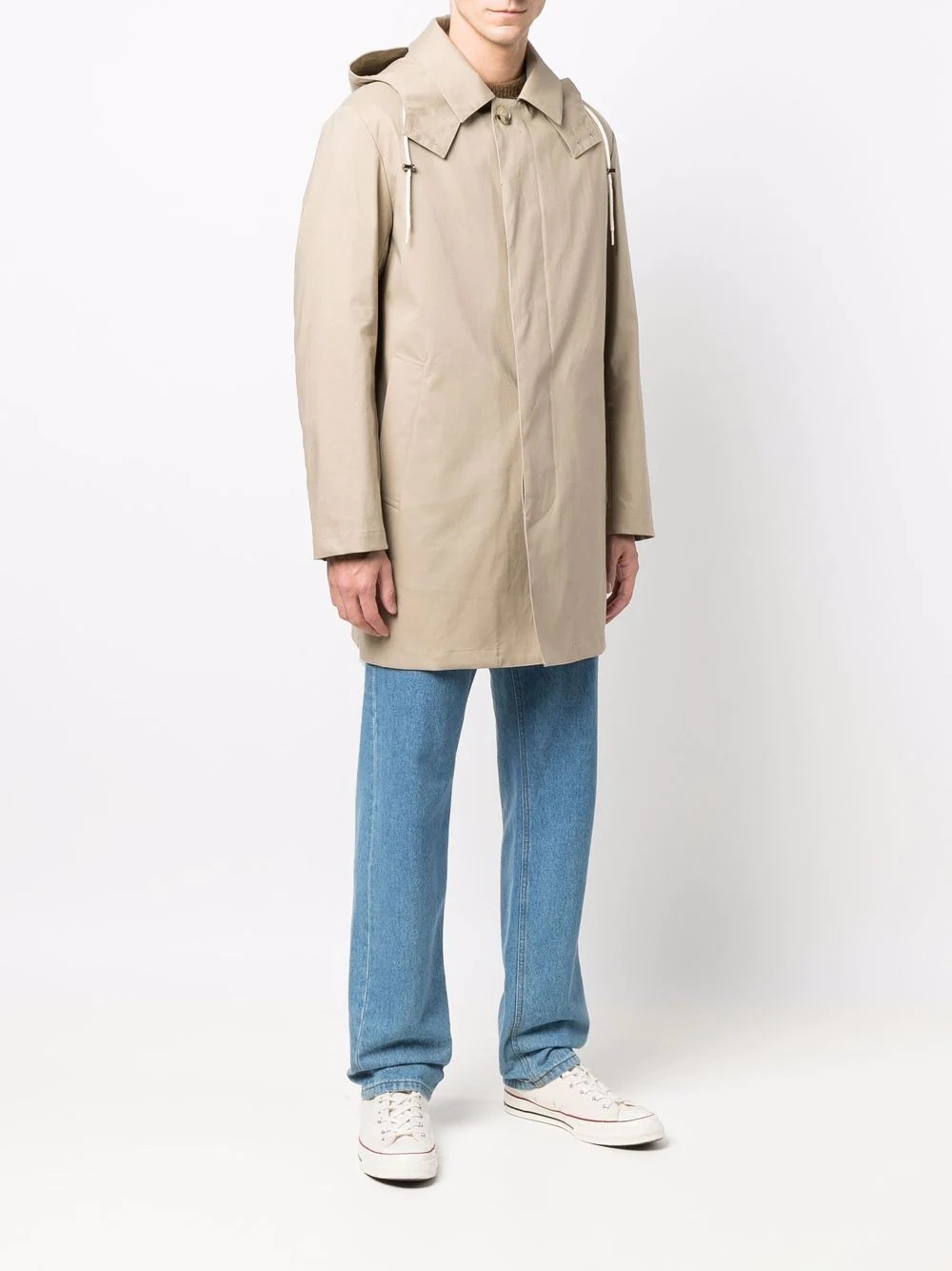 Cambridge short hooded coat - 3