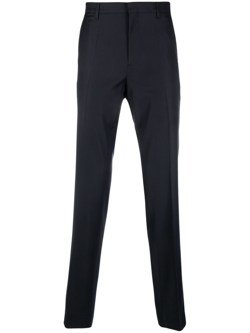 straight-leg tailored trousers 1