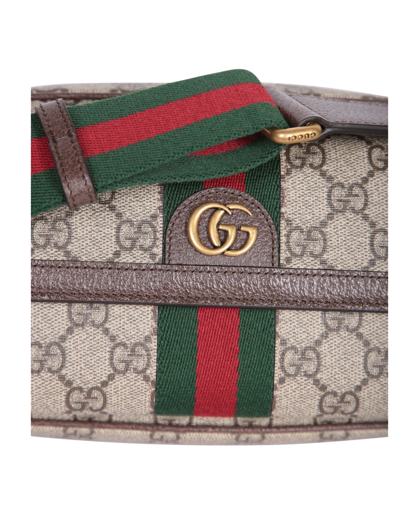 【関税&送料込】Gucci Gg Supreme Ad Leather Mini Ophidia Cro GUCCI Gg Supreme Ad Leather Mini Ophidia Crossbody Bag