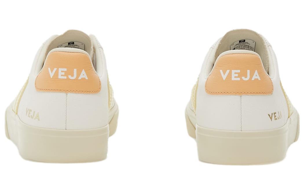 (WMNS) Veja Campo Chromefree Leather 'White Sun Peach' CP0503140A - 5