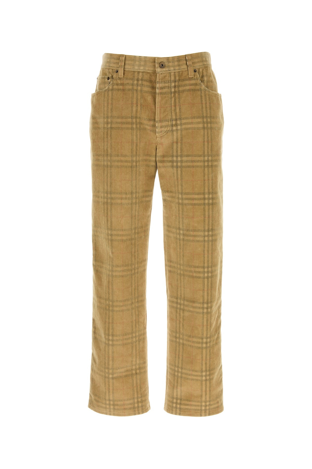 Embroidered corduroy pant - 1
