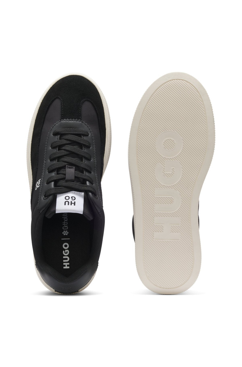 PLATFORM SNEAKERS WITH SUEDE TRIMS AND COMFORT INSOLE 3