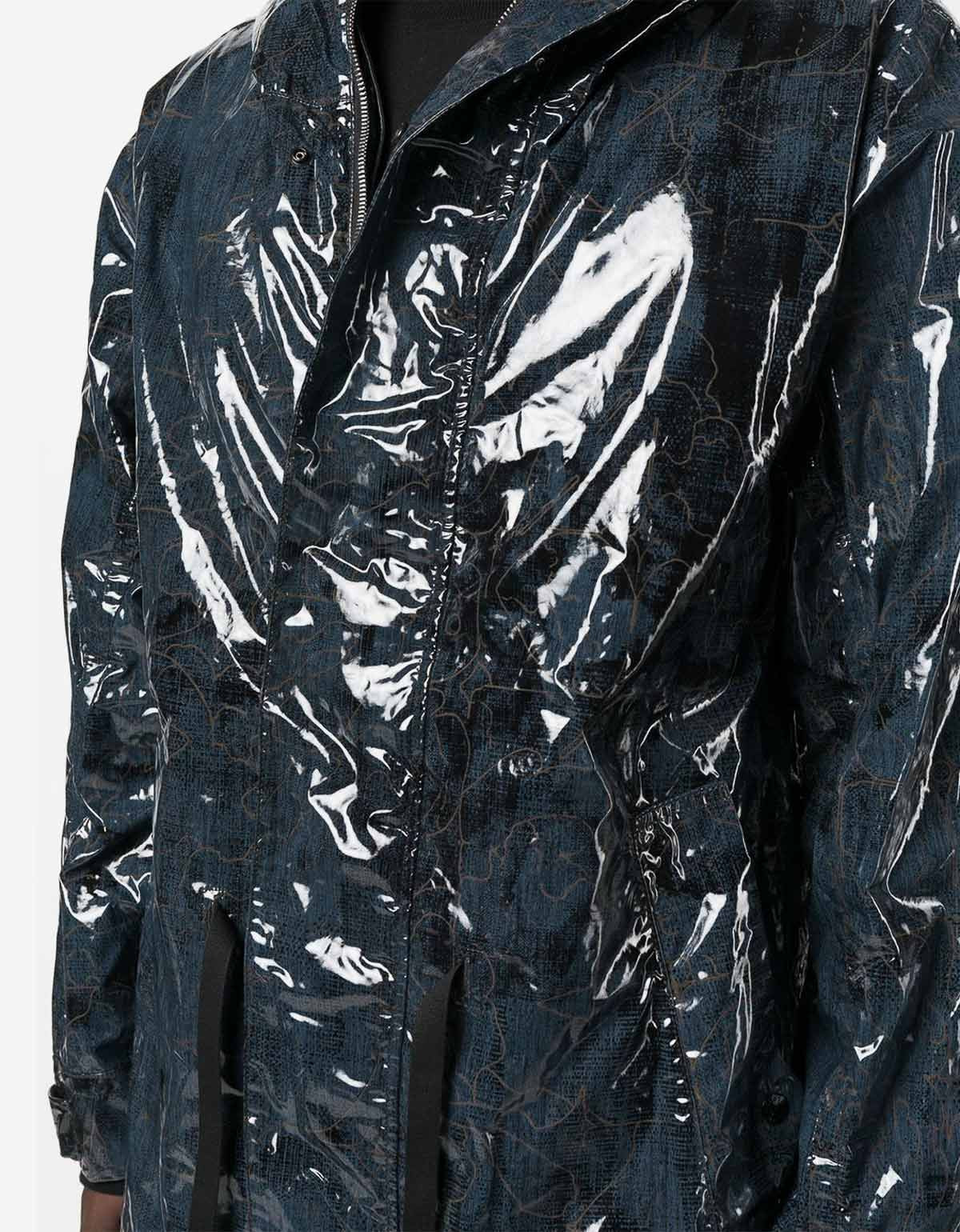 Stone Island Shadow Project Blue Long Kagoule Chapter 1 Parka - 5
