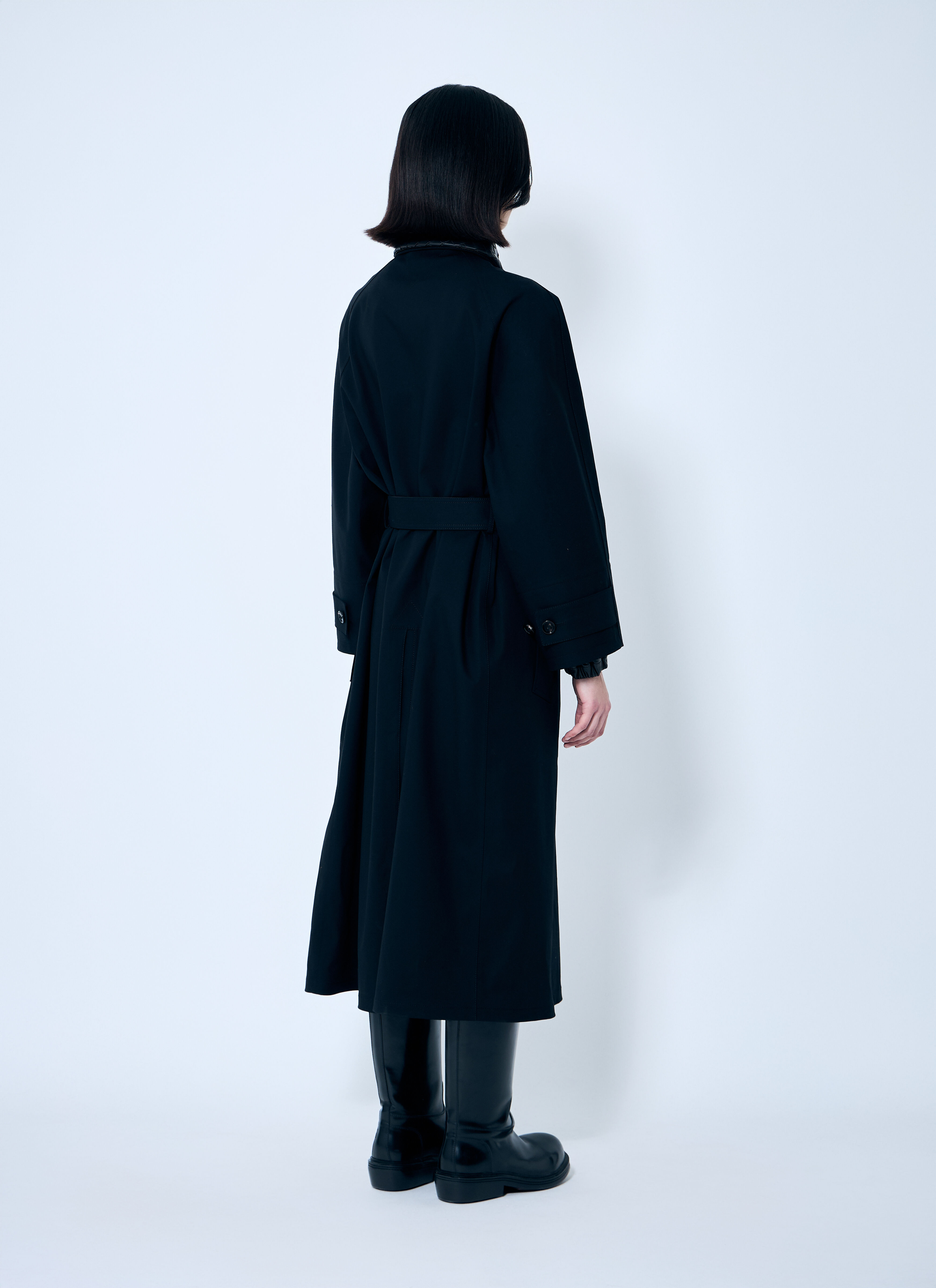Cotton Trench Coat - 4
