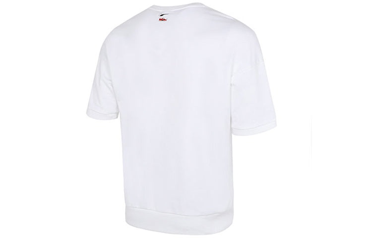 PUMA Unisex Printing Logo Round-neck Tee White 532041-02 - 2