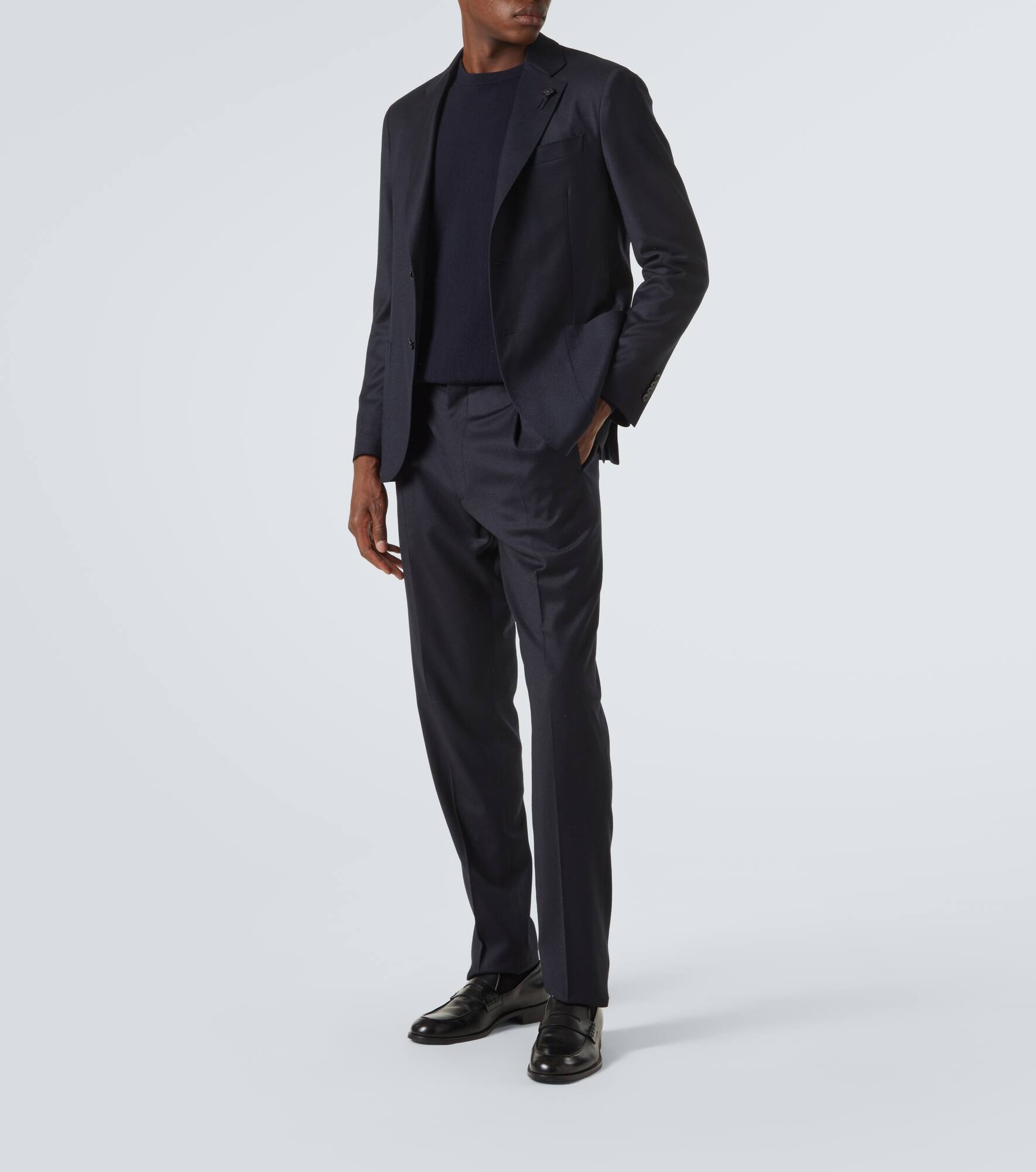 Wool and cashmere blazer - 2