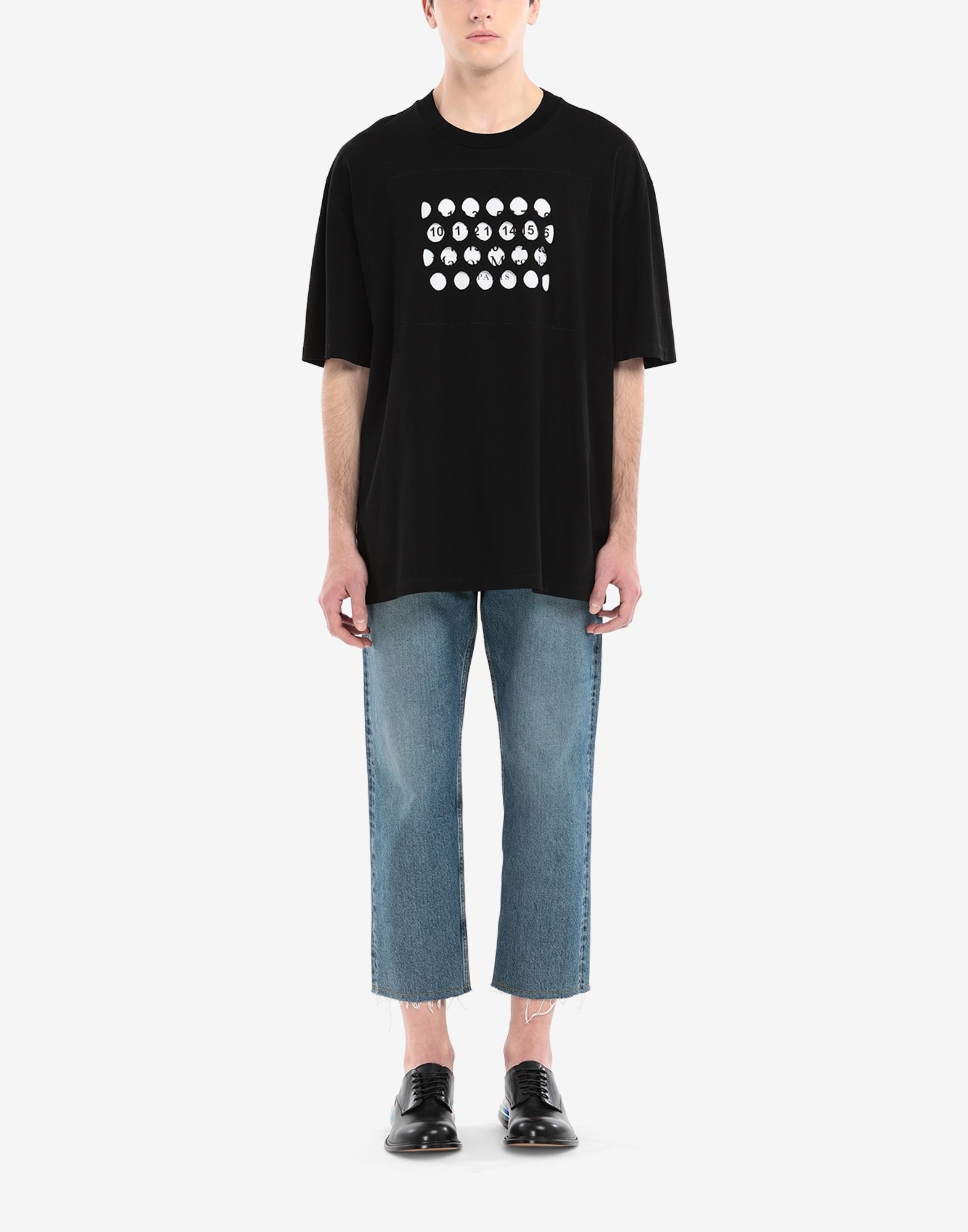 Punched holes T-shirt - 2