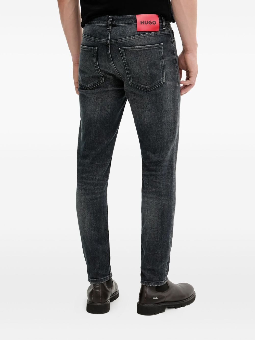 straight-leg jeans - 3
