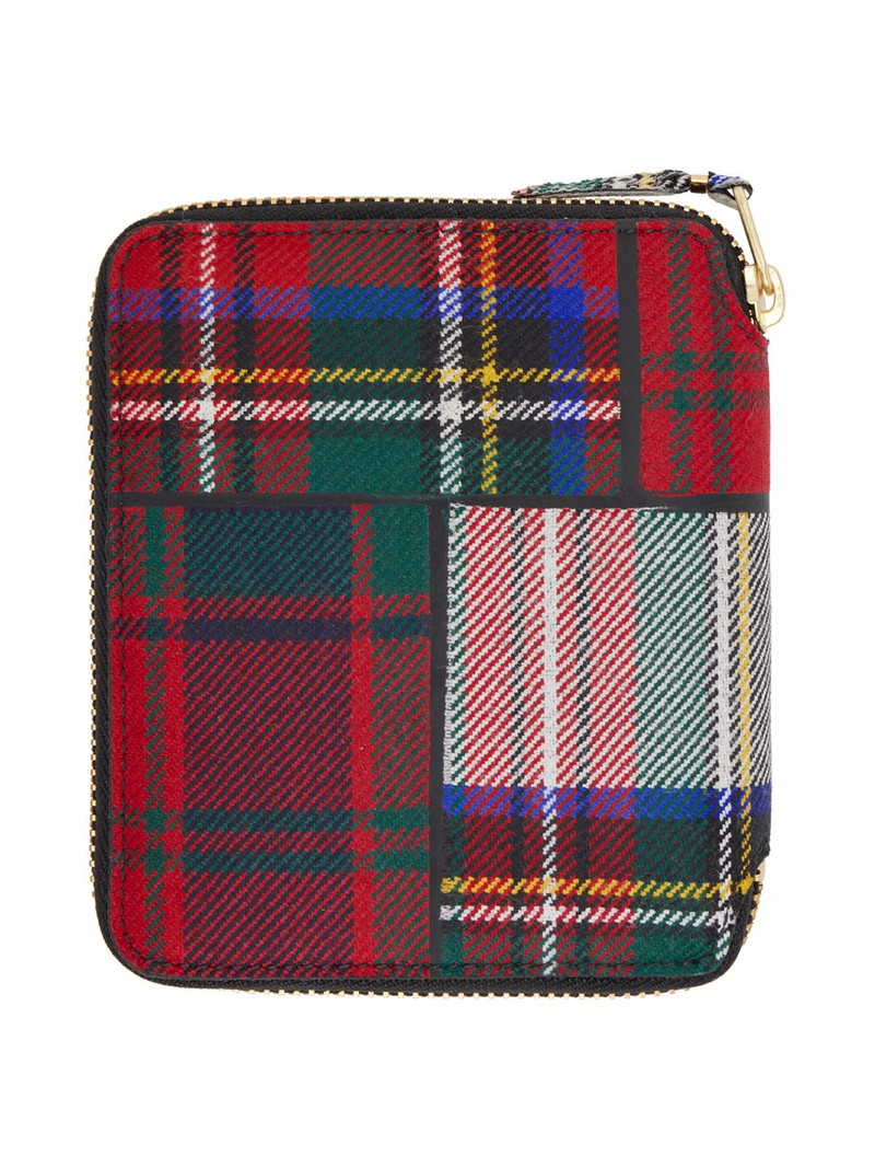 Comme Des Garçons Red Patchwork Wallet outlook