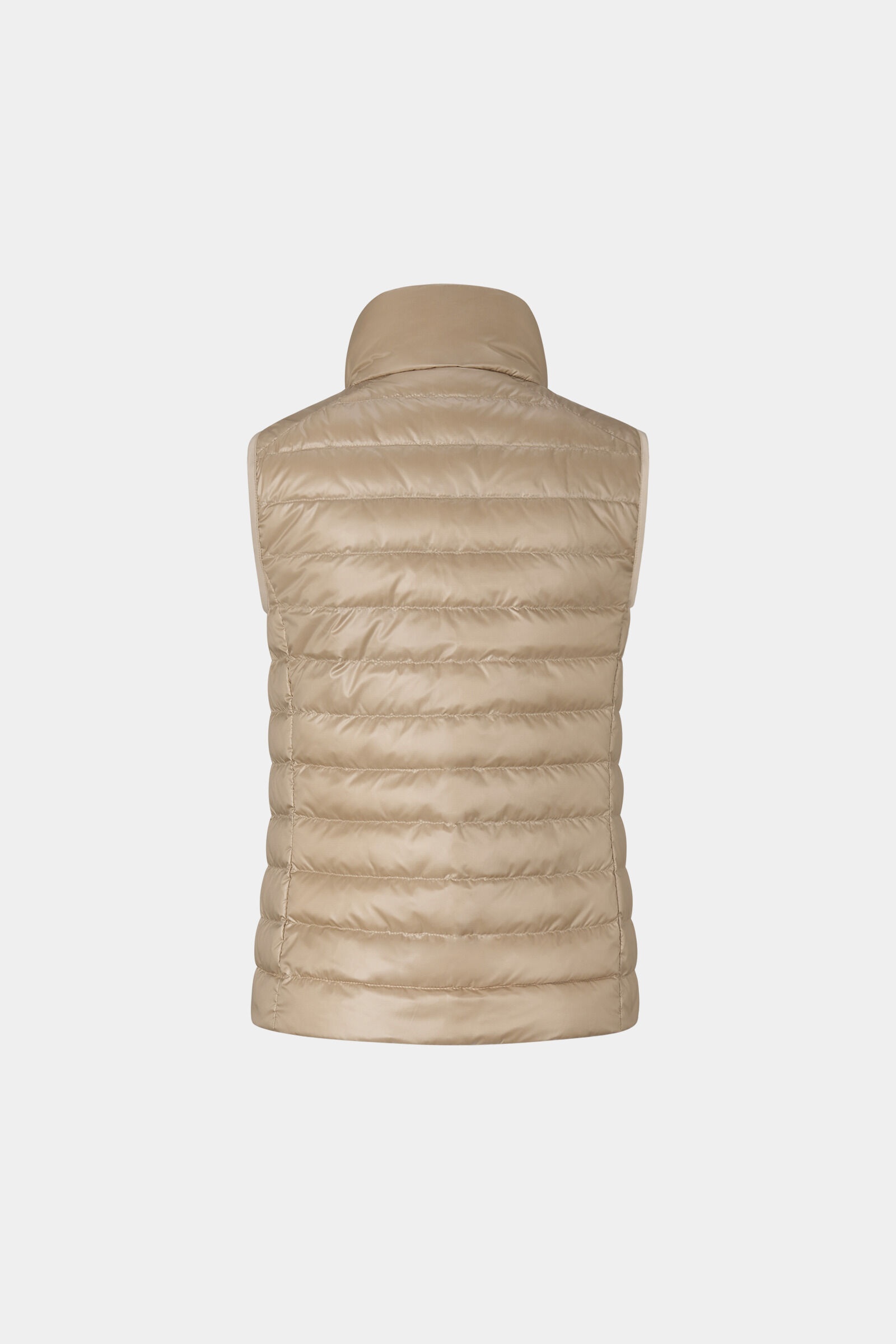 Florisa lightweight down vest in Beige - 8