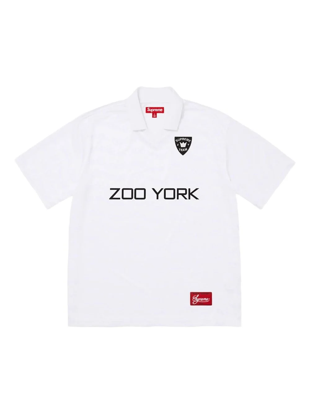 Zoo York Soccer Jersey "SS 25 - White" T-shirt - 1