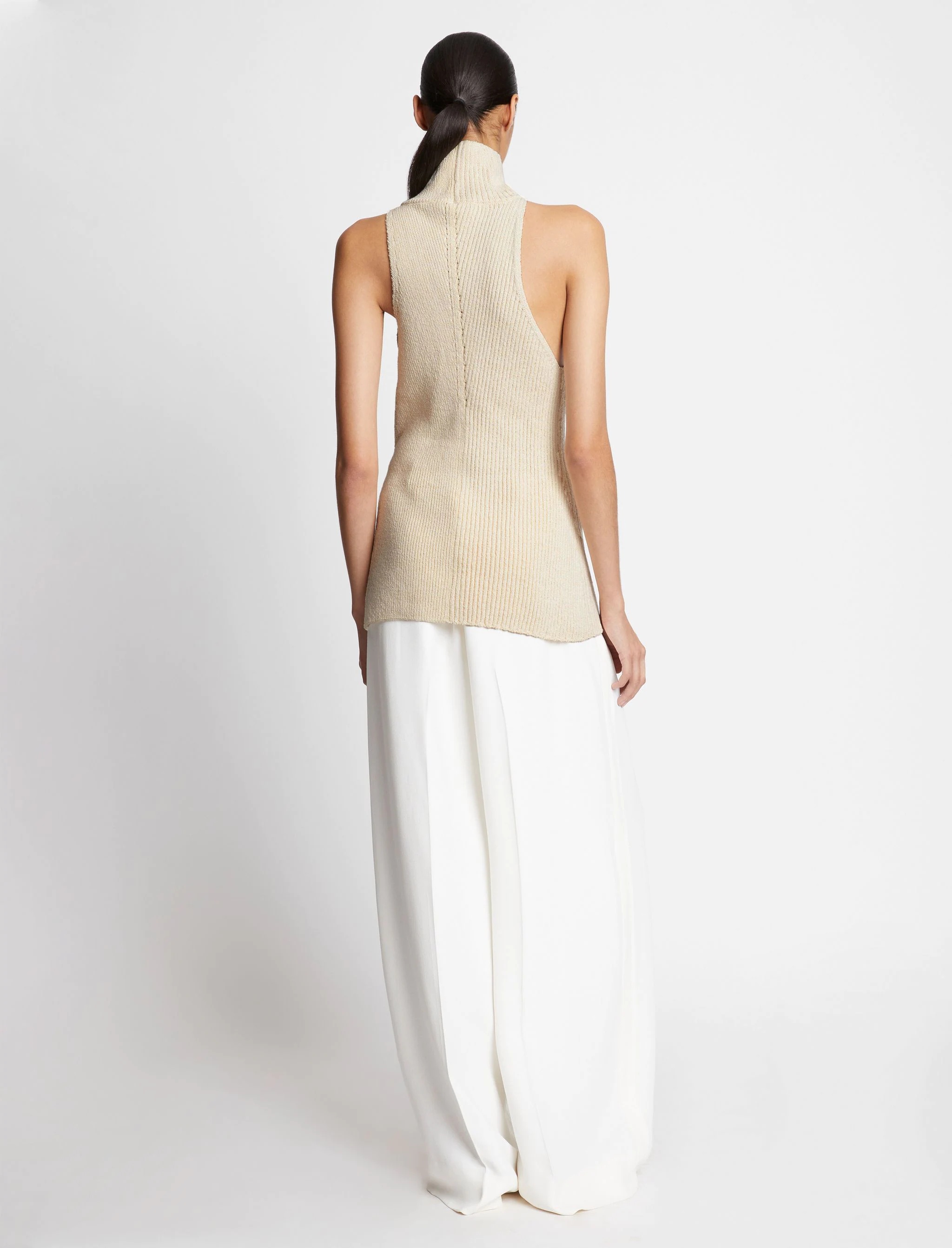 Cotton Rib Sleeveless Tank - 5