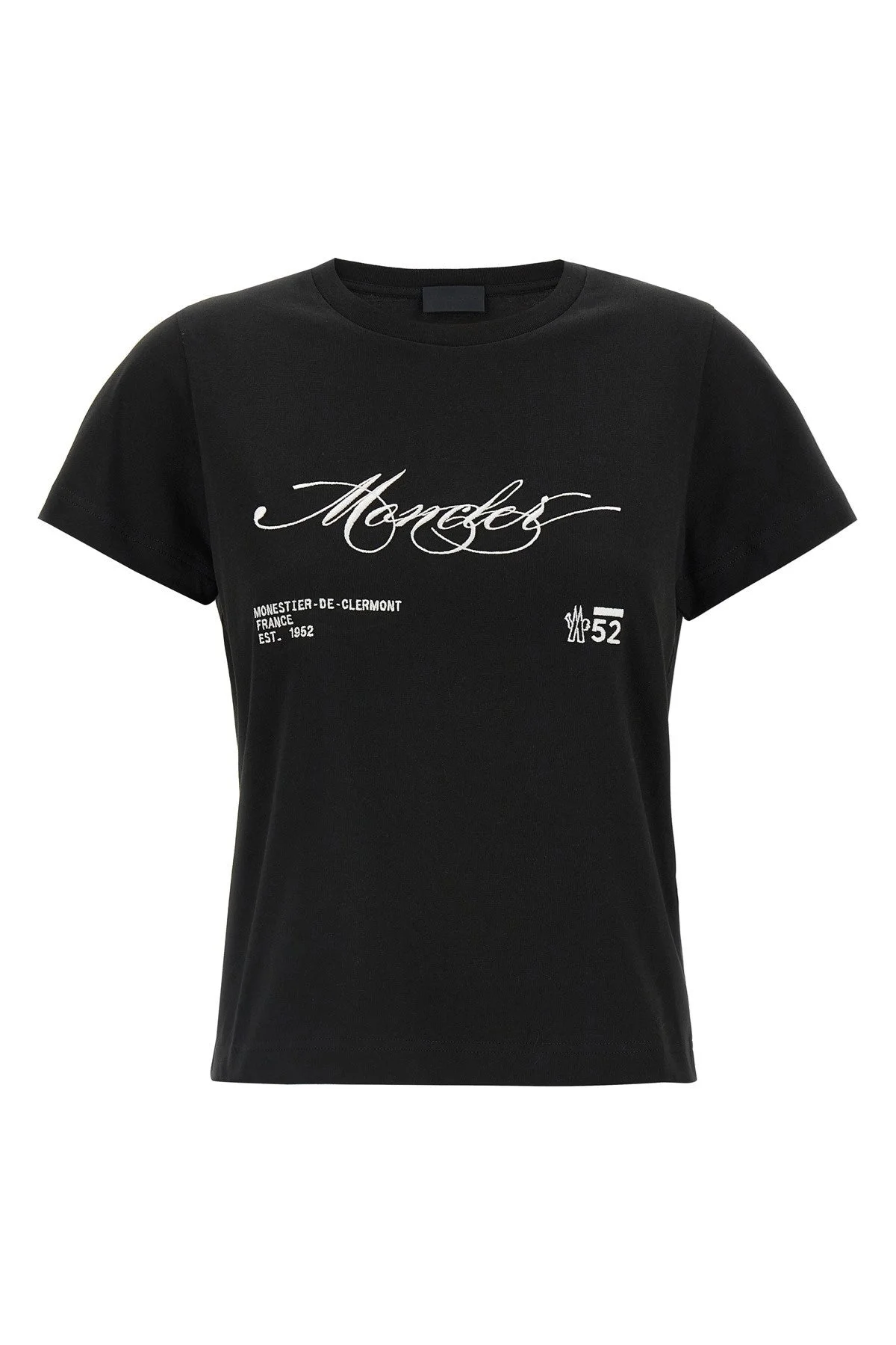 Moncler Women Embroidery T-Shirt - 1