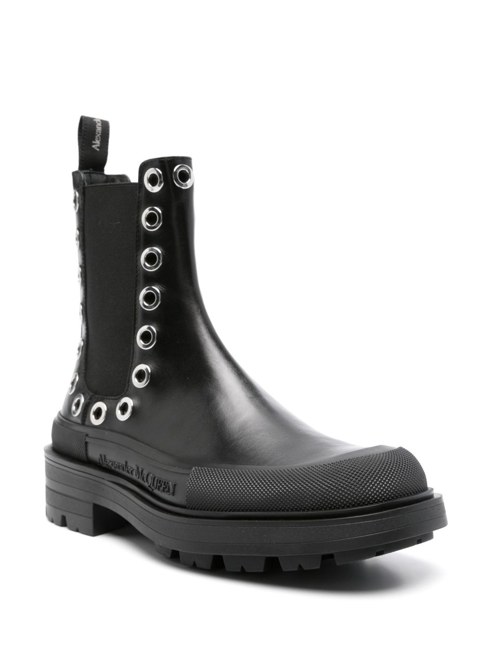 eyelet-detail Chelsea boots - 2