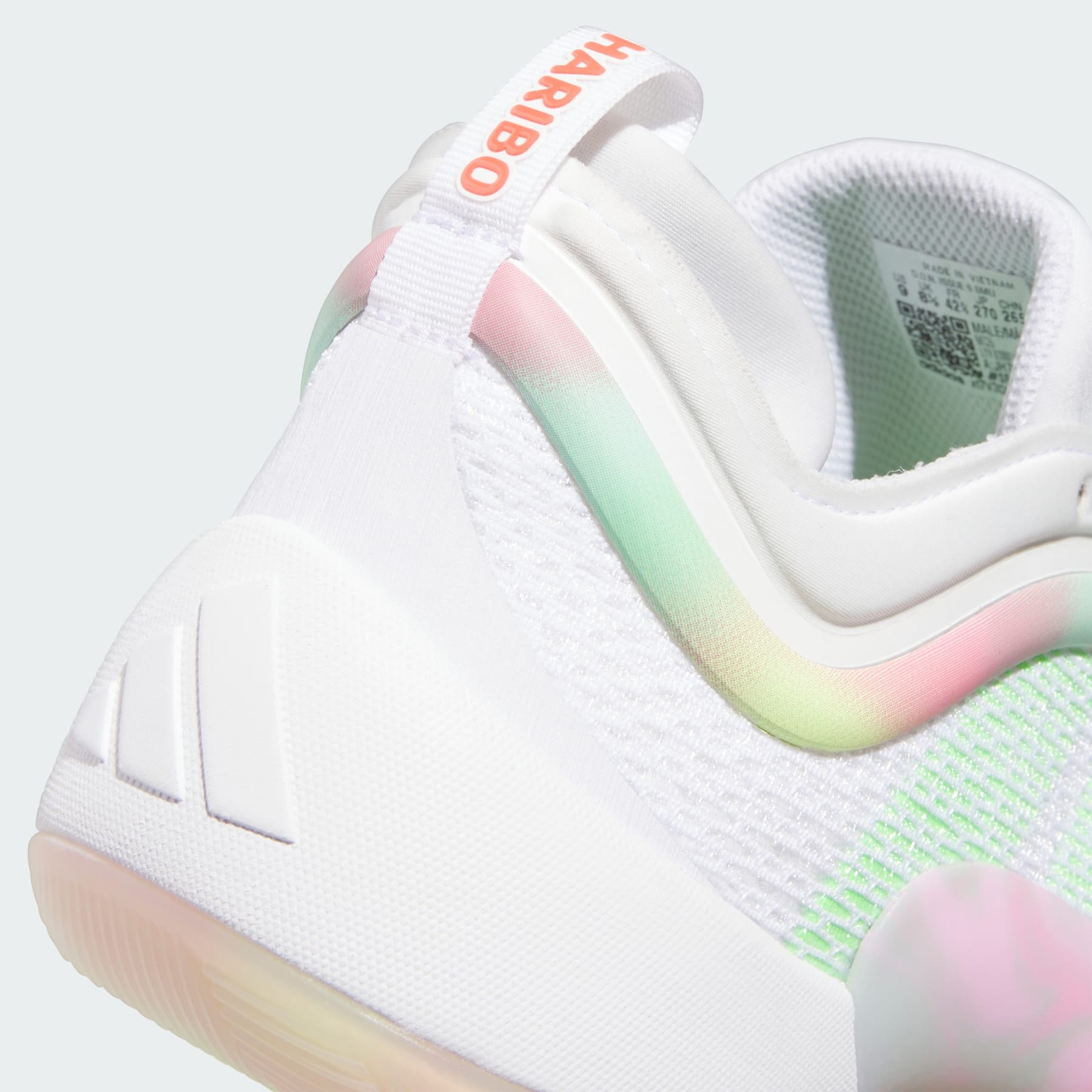 adidas D.O.N. Issue 6「Haribo White」US9.5 adidas D.O.N Issue #6 Haribo Basketball Shoes | REVERSIBLE