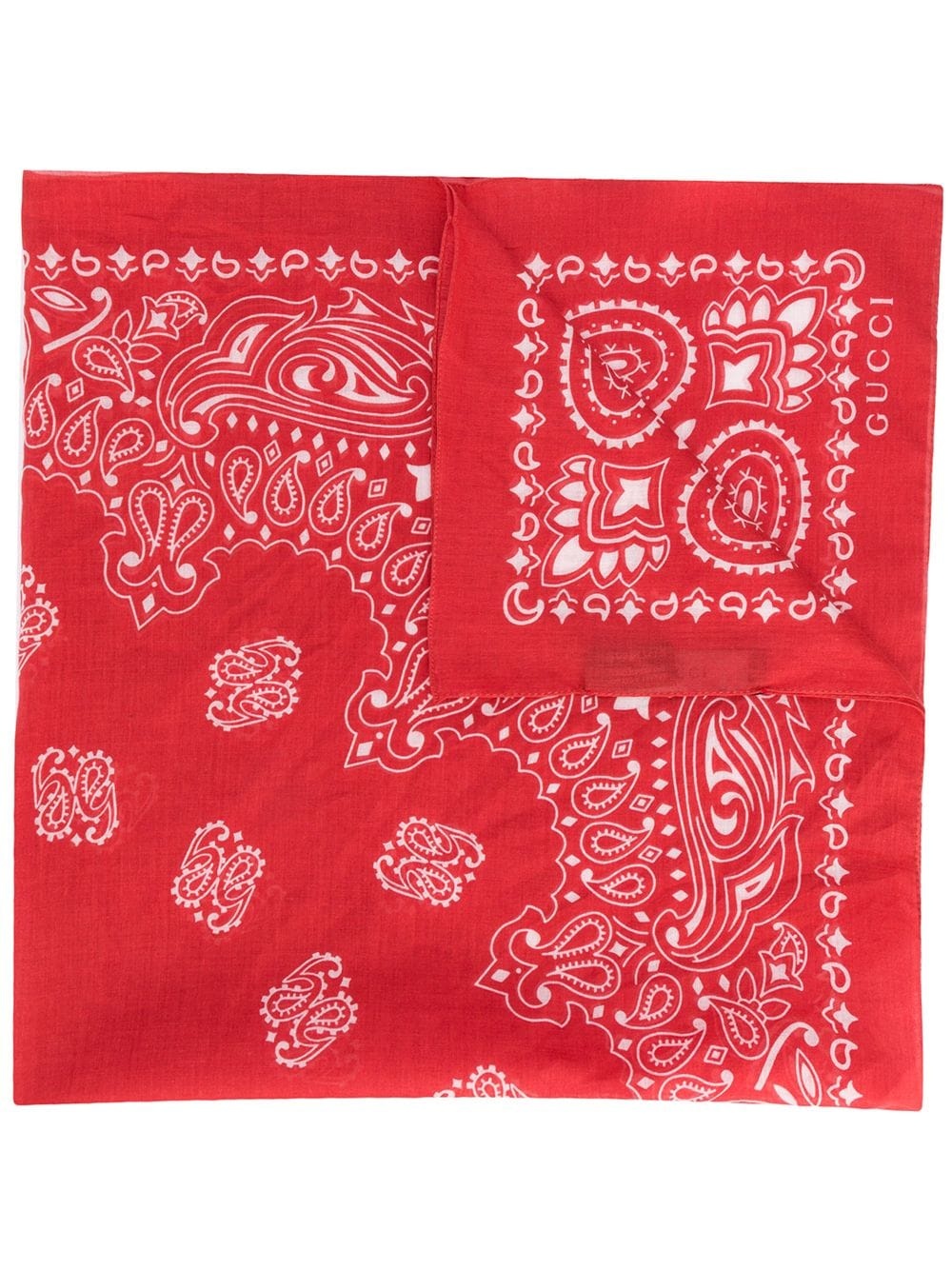 bandana printed neckscarf - 1