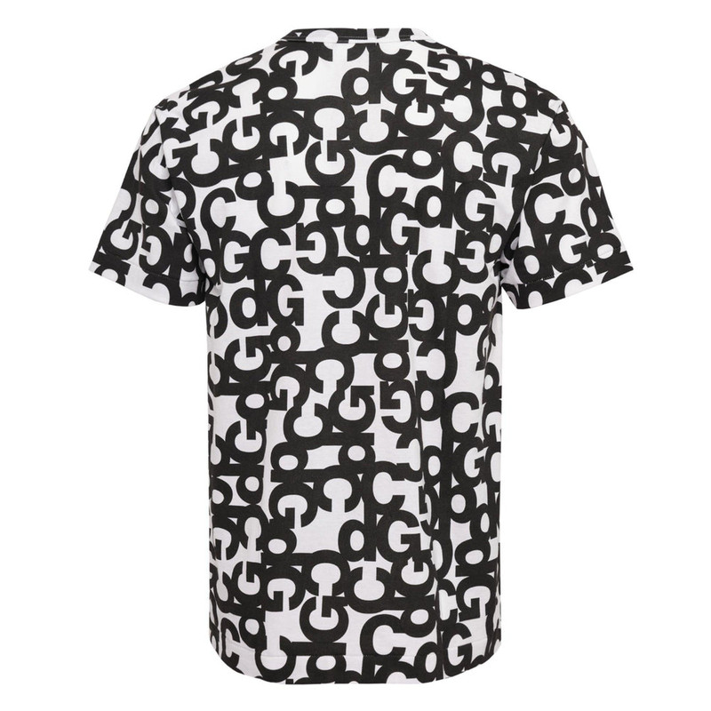 Comme Des Garçons Originals Cotton Jersey Print T-Shirt outlook