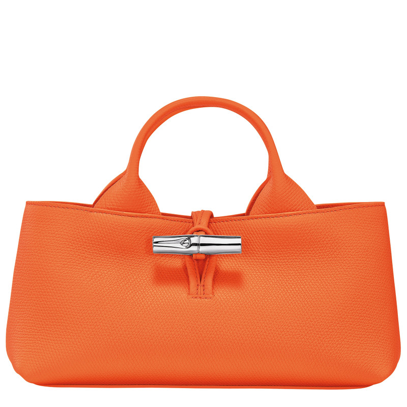 Le Roseau S Handbag Orange - Leather 1