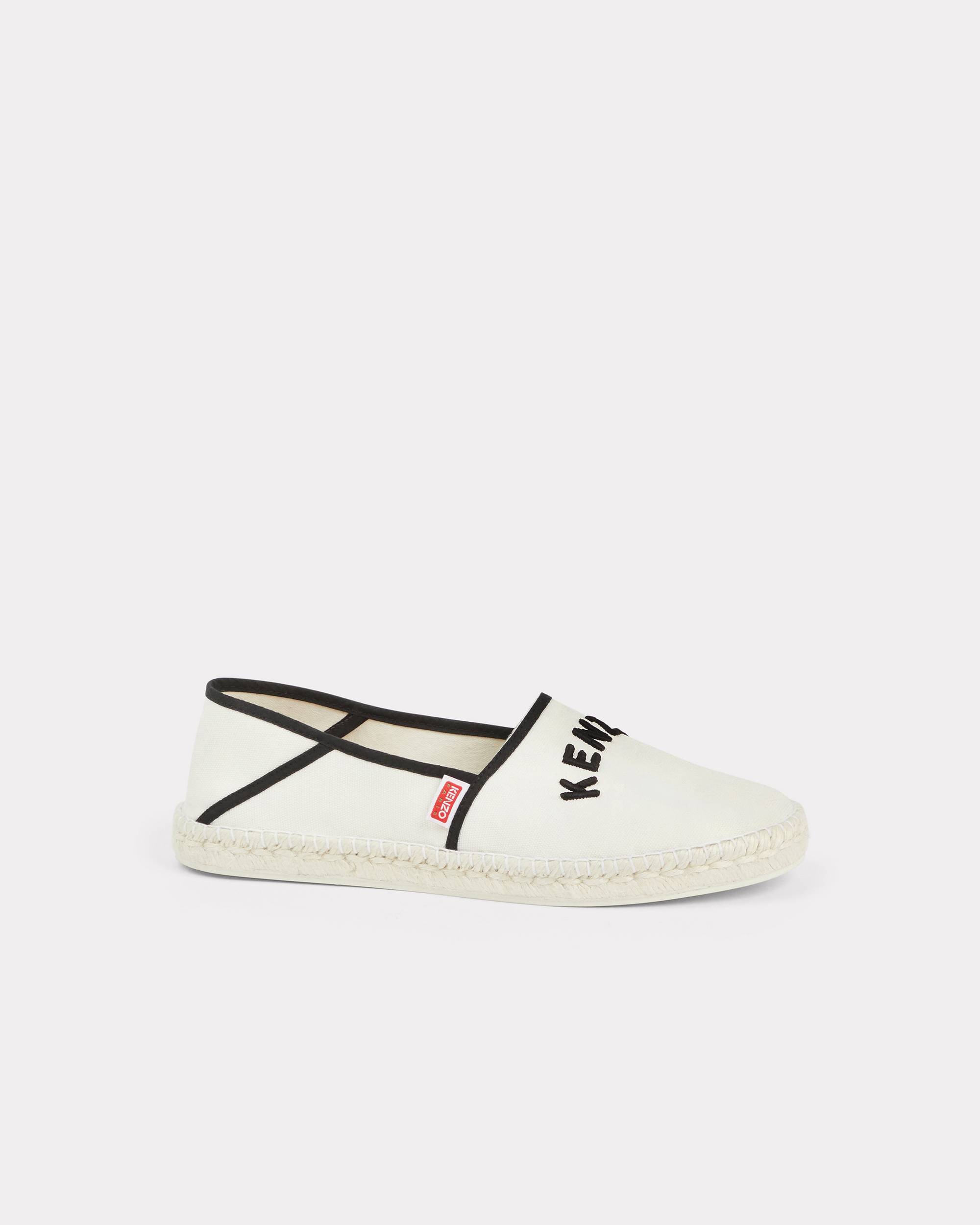 KENZO embroidered espadrilles - 1