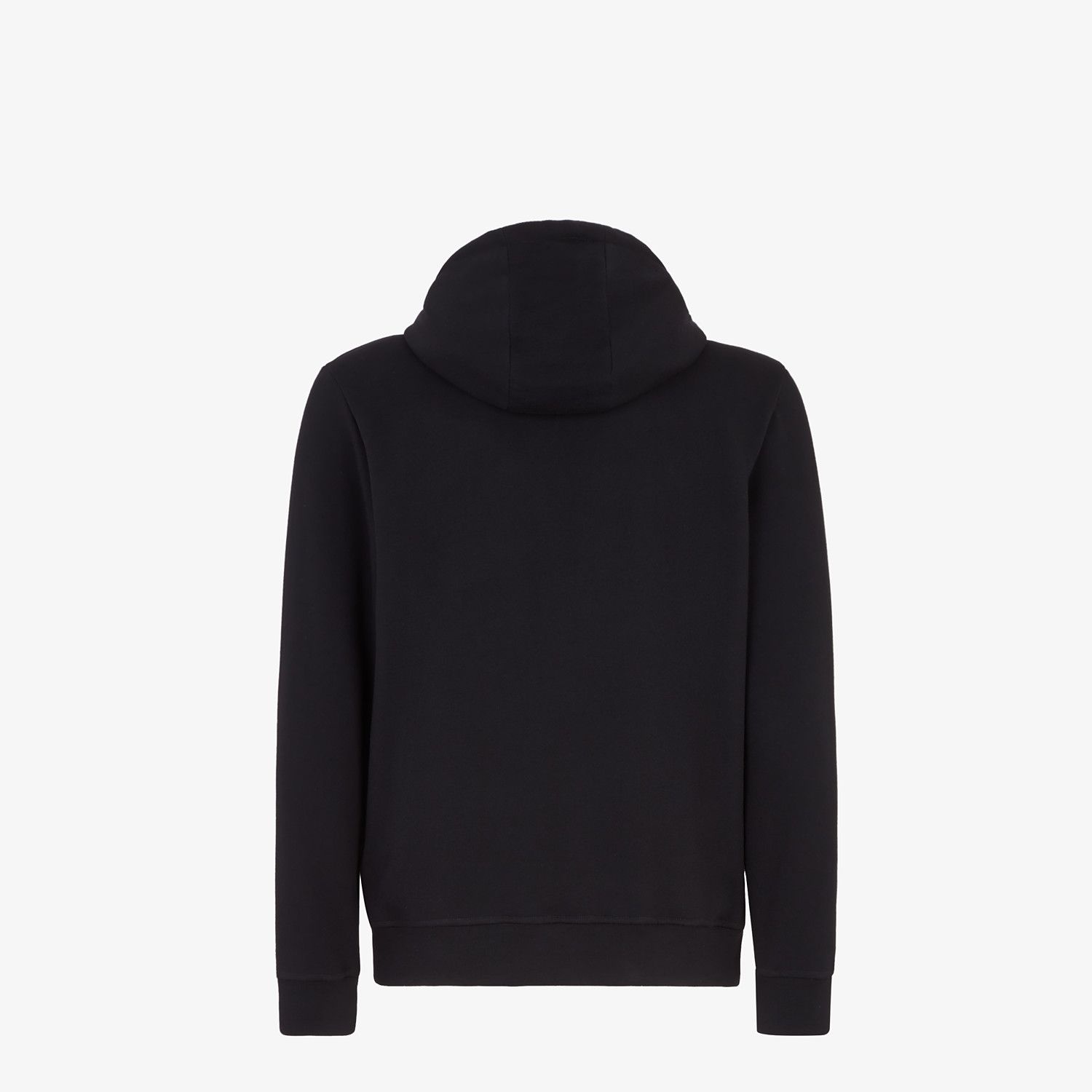 Black wool and cotton sweatshirt - 2