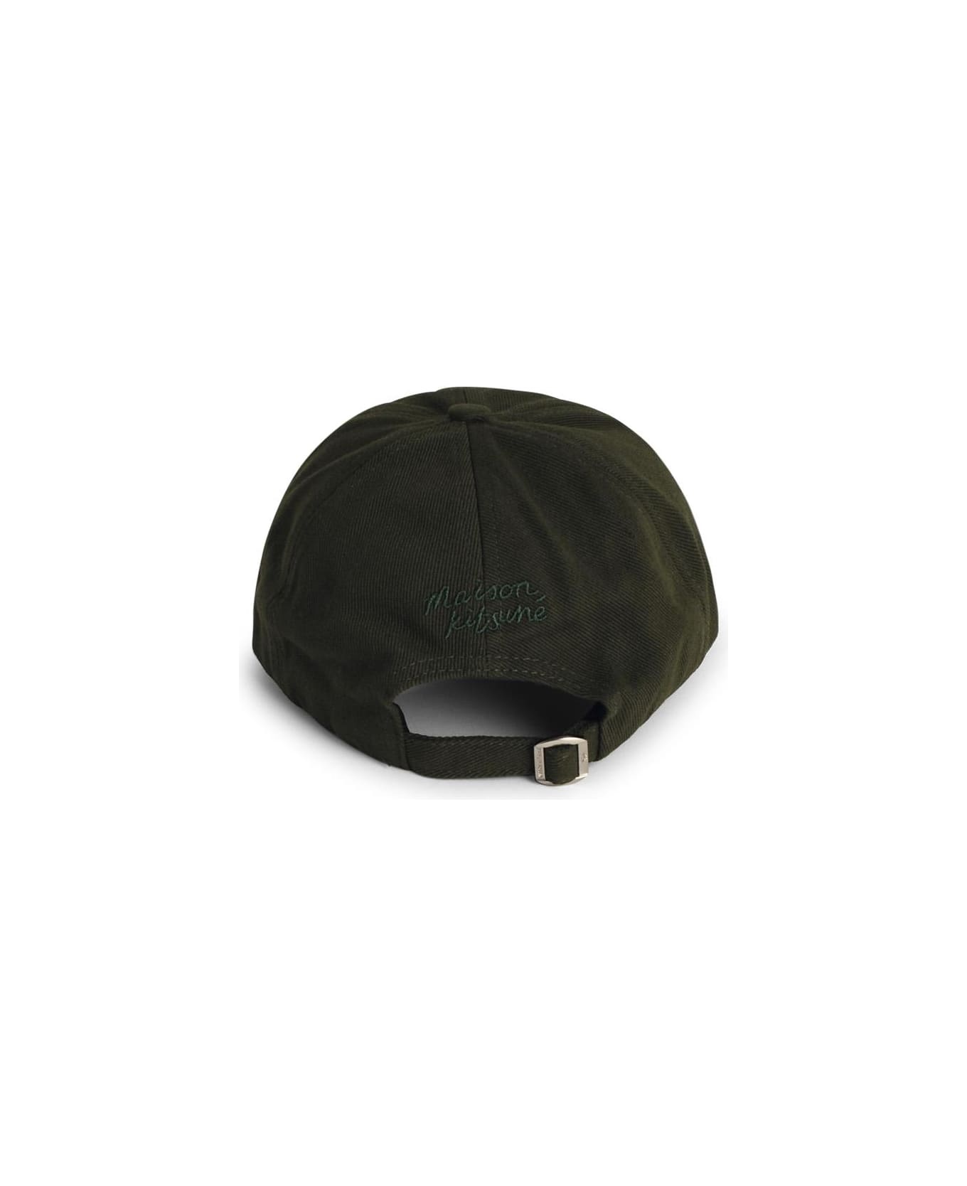 Green Cotton Cap - 3