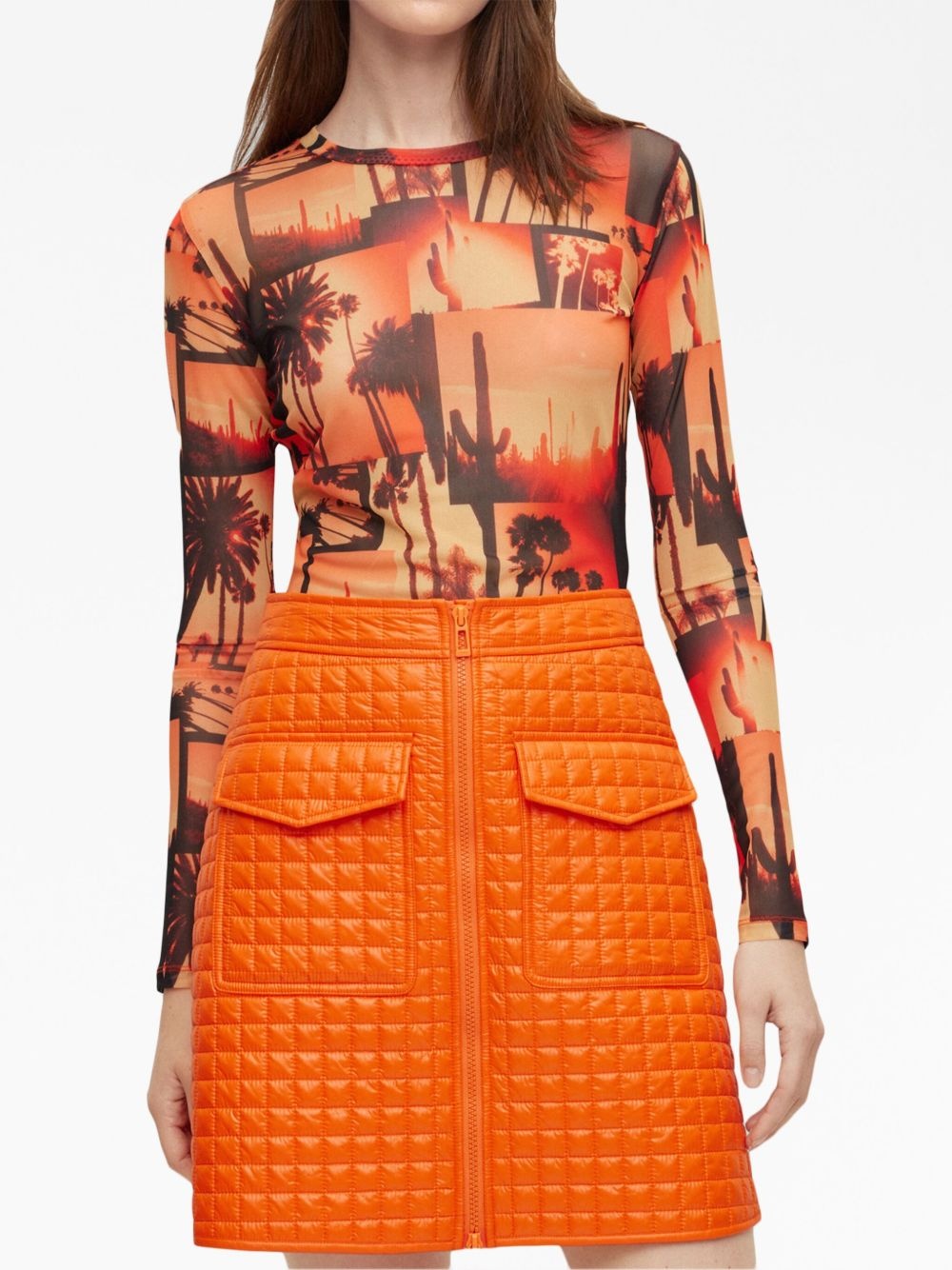 Diralina graphic-print top - 3