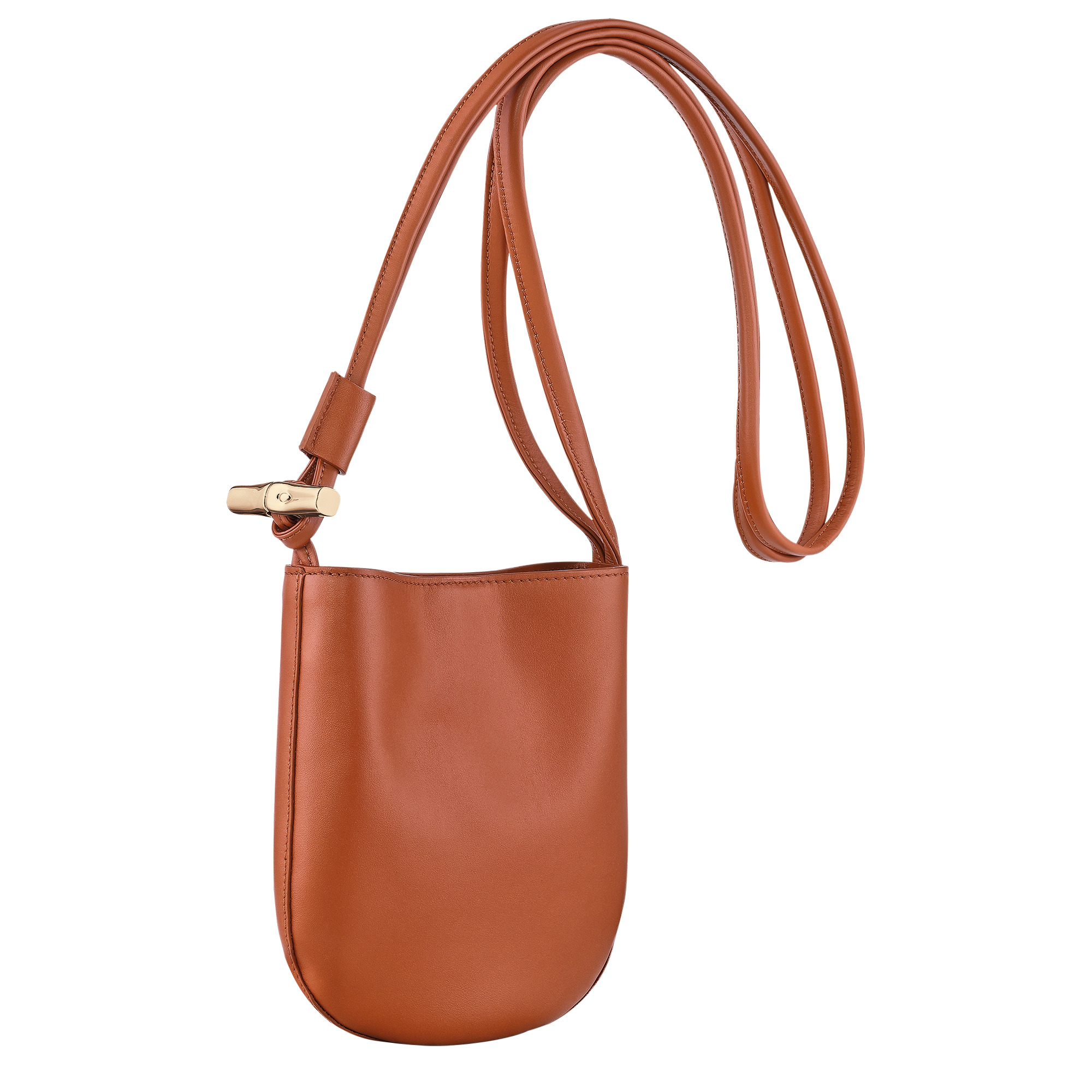 Le Roseau S Crossbody bag Bark - Leather - 3