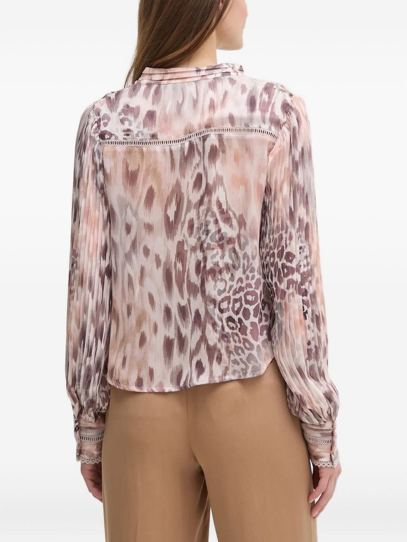 GUESS USA leopard-print shirt outlook