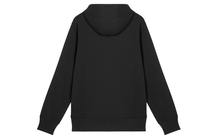 New Balance Embroidered Logo Sports Pullover Autumn Black AMT11550-BK - 2
