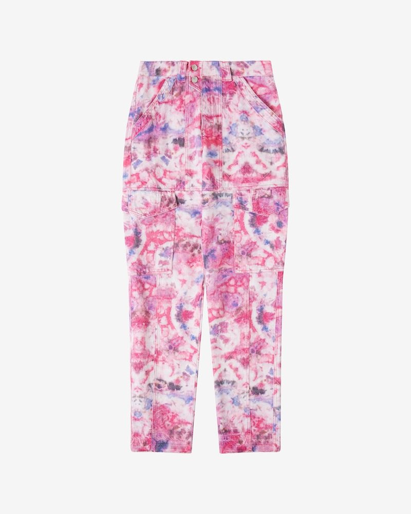 VAYONEO TIE AND DYE COTTON PANTS - 1