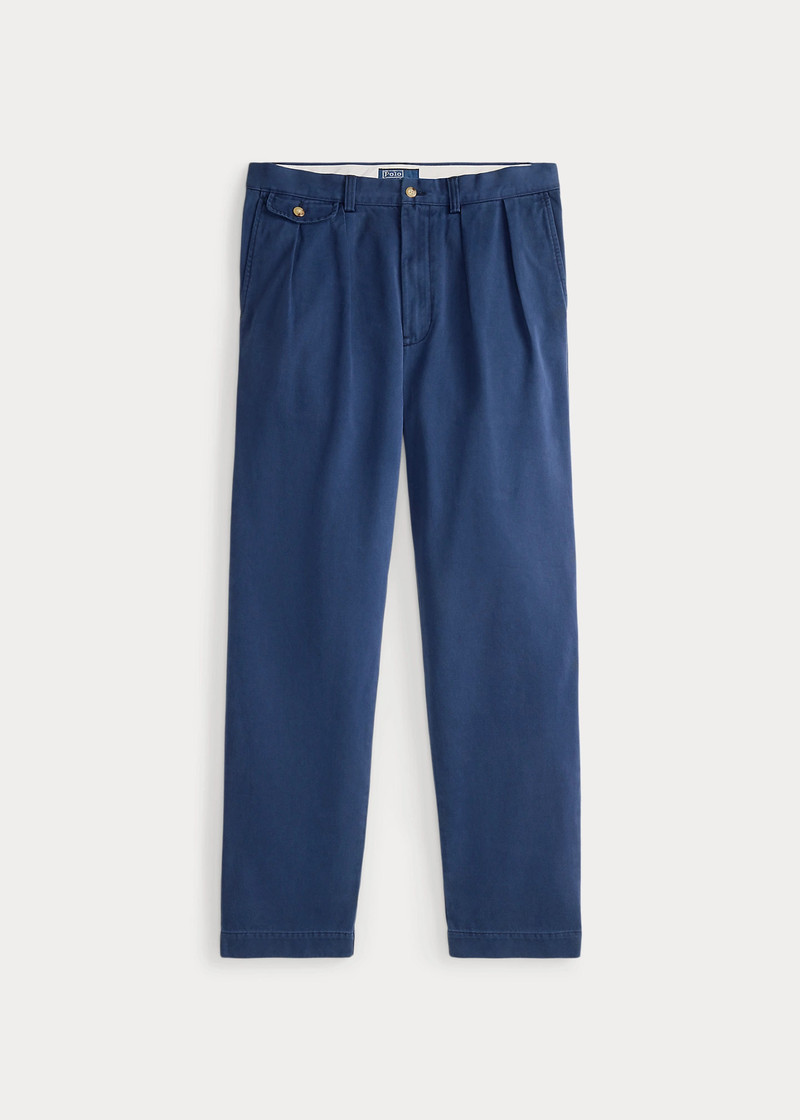 Whitman Relaxed Fit Pleated Chino Pant 1