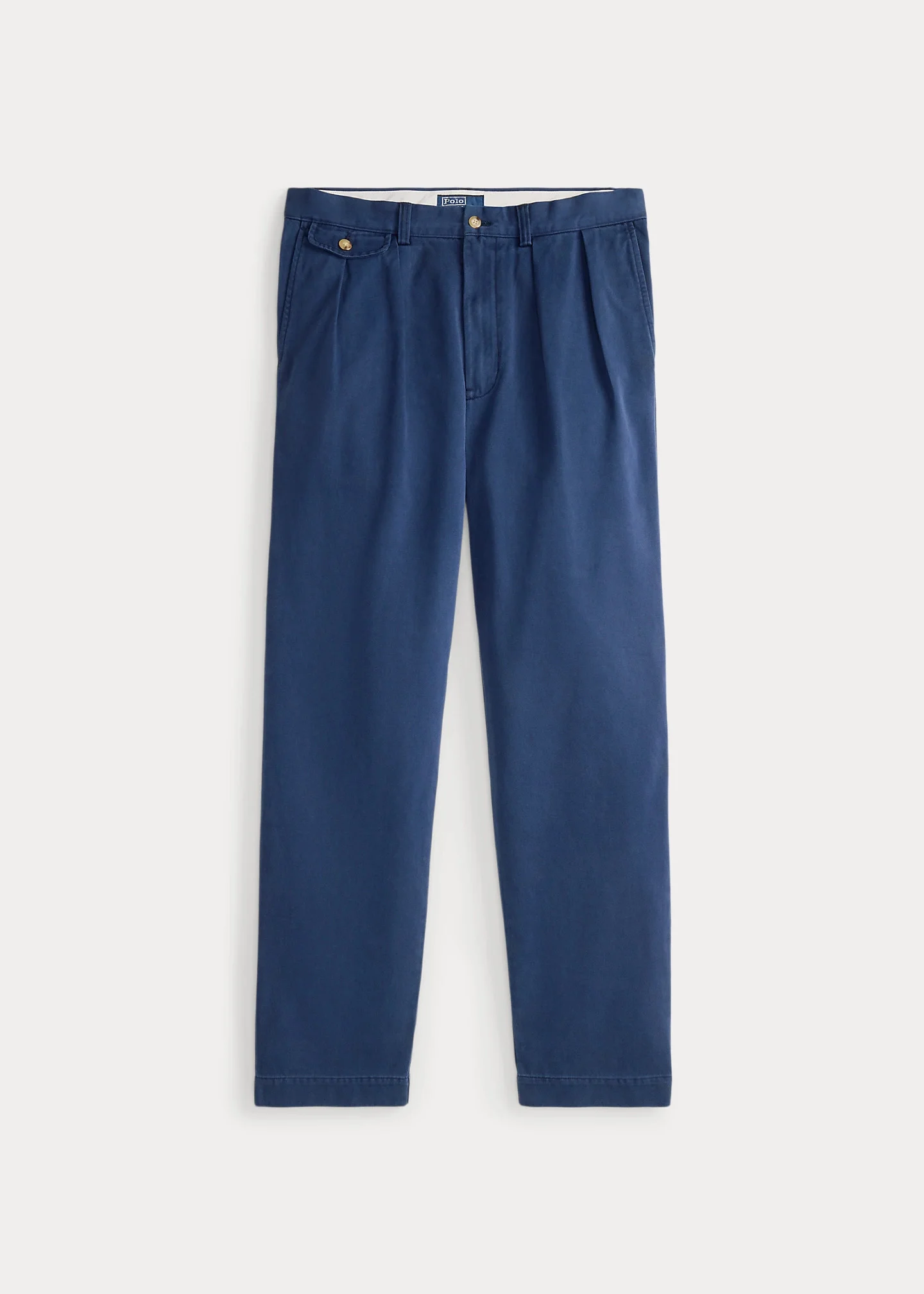 Whitman Relaxed Fit Pleated Chino Pant - 1
