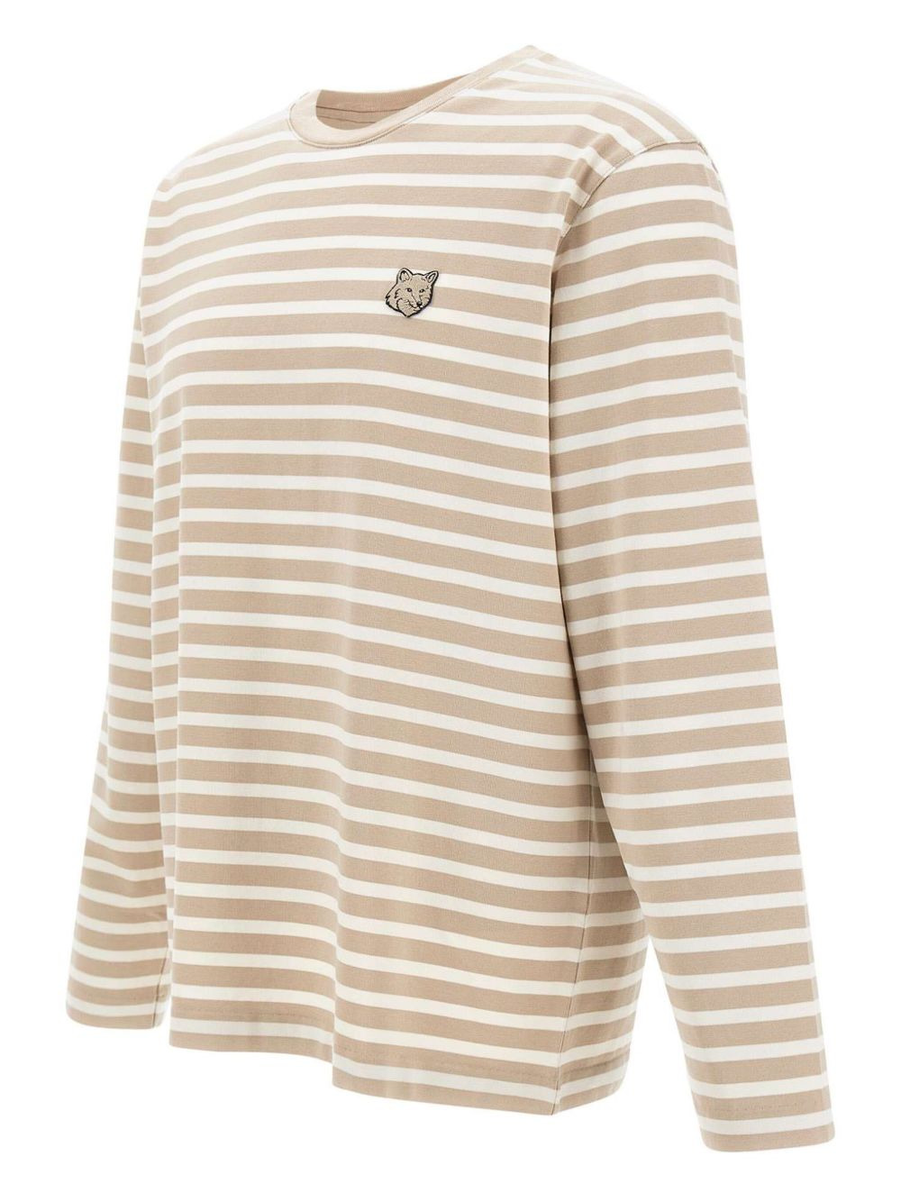 fox-head striped long-sleeve top - 3