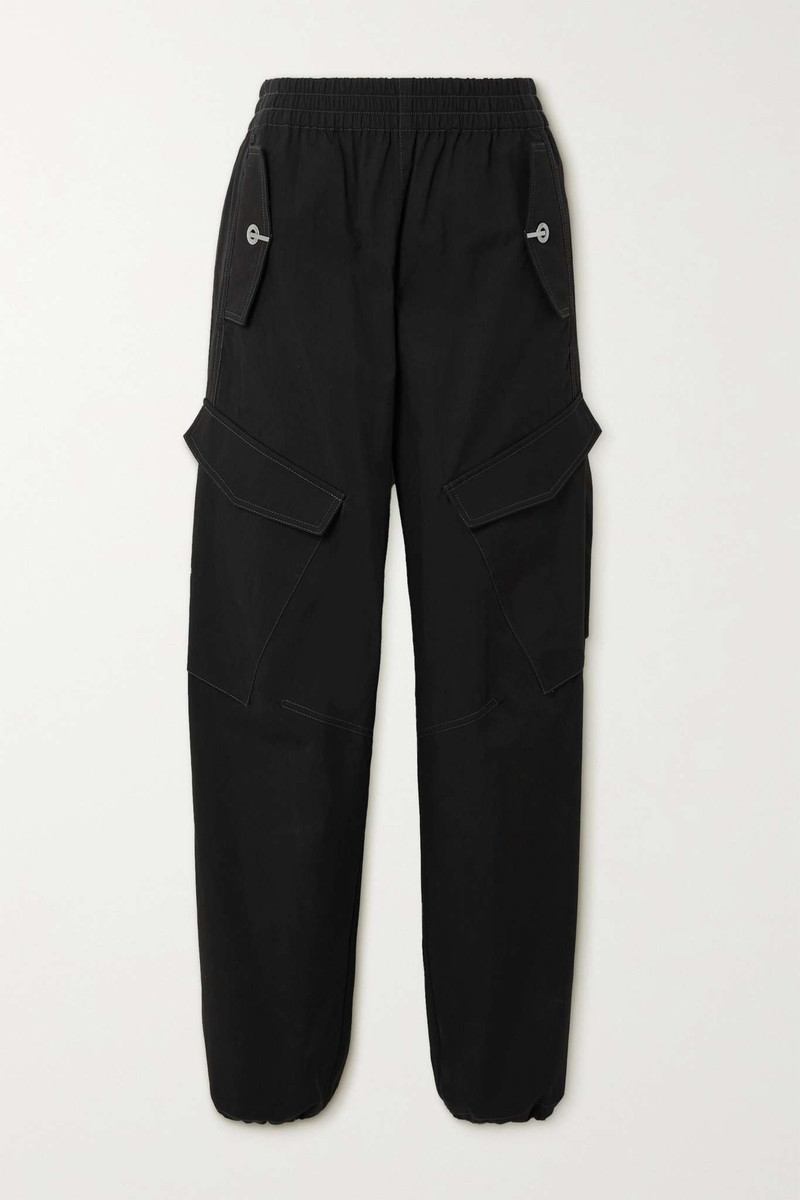 Latch cotton-blend twill tapered cargo pants - 1
