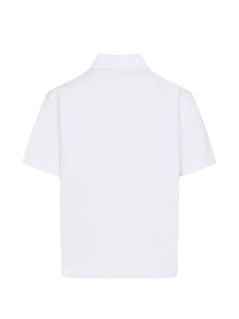 Moncler patch polo shirt outlook