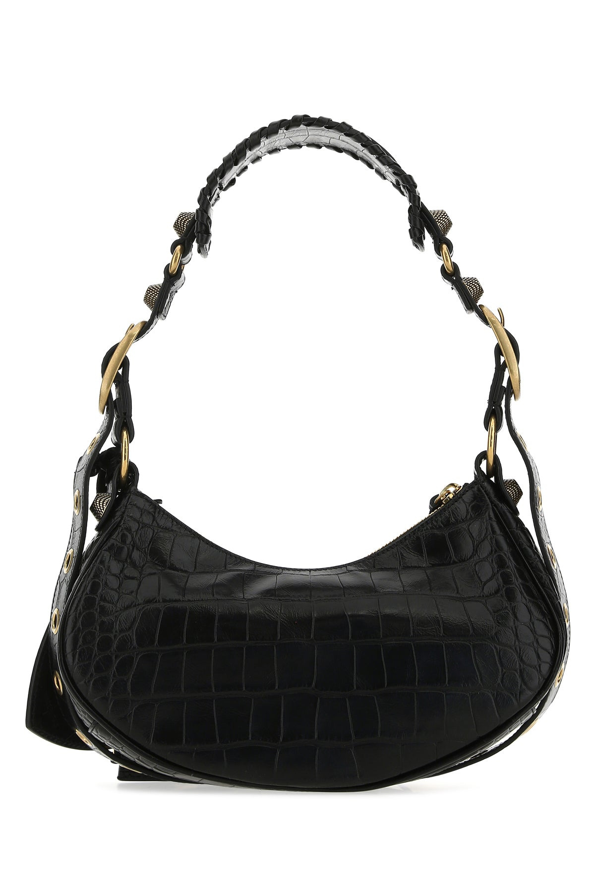Black leather Le Cagole XS shoulder bag - 3