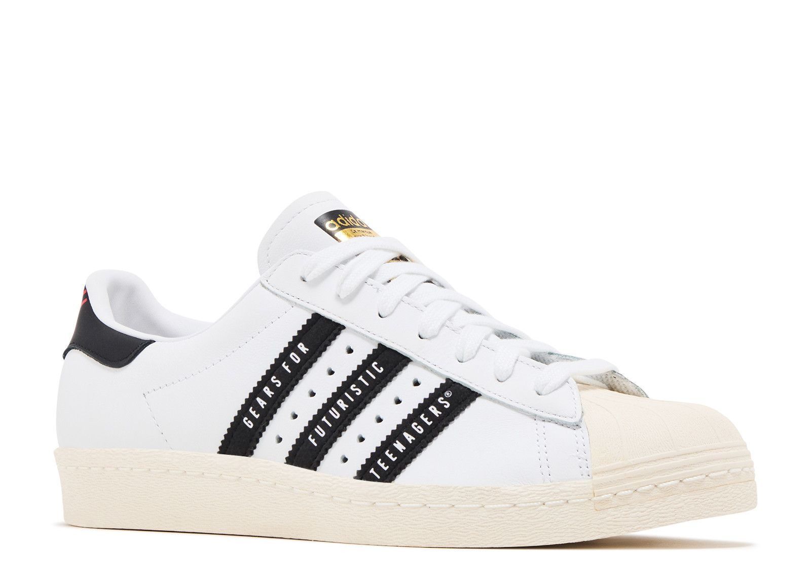 HUMAN MADE X SUPERSTAR 'GEARS FOR FUTURISTIC TEENAGERS - WHITE BLACK' - 2