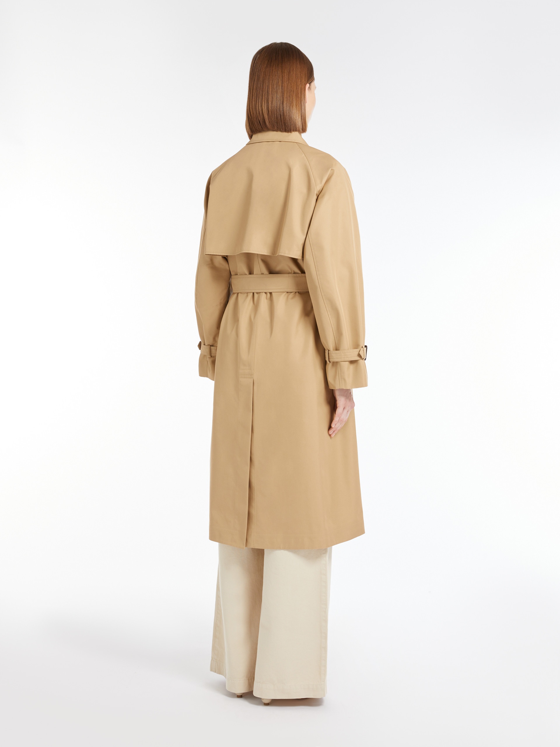 CANASTA Reversible trench coat in water-repellent gabardine - 4